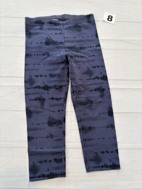 Tea Collection Navy Tie-Dye Capri Leggings